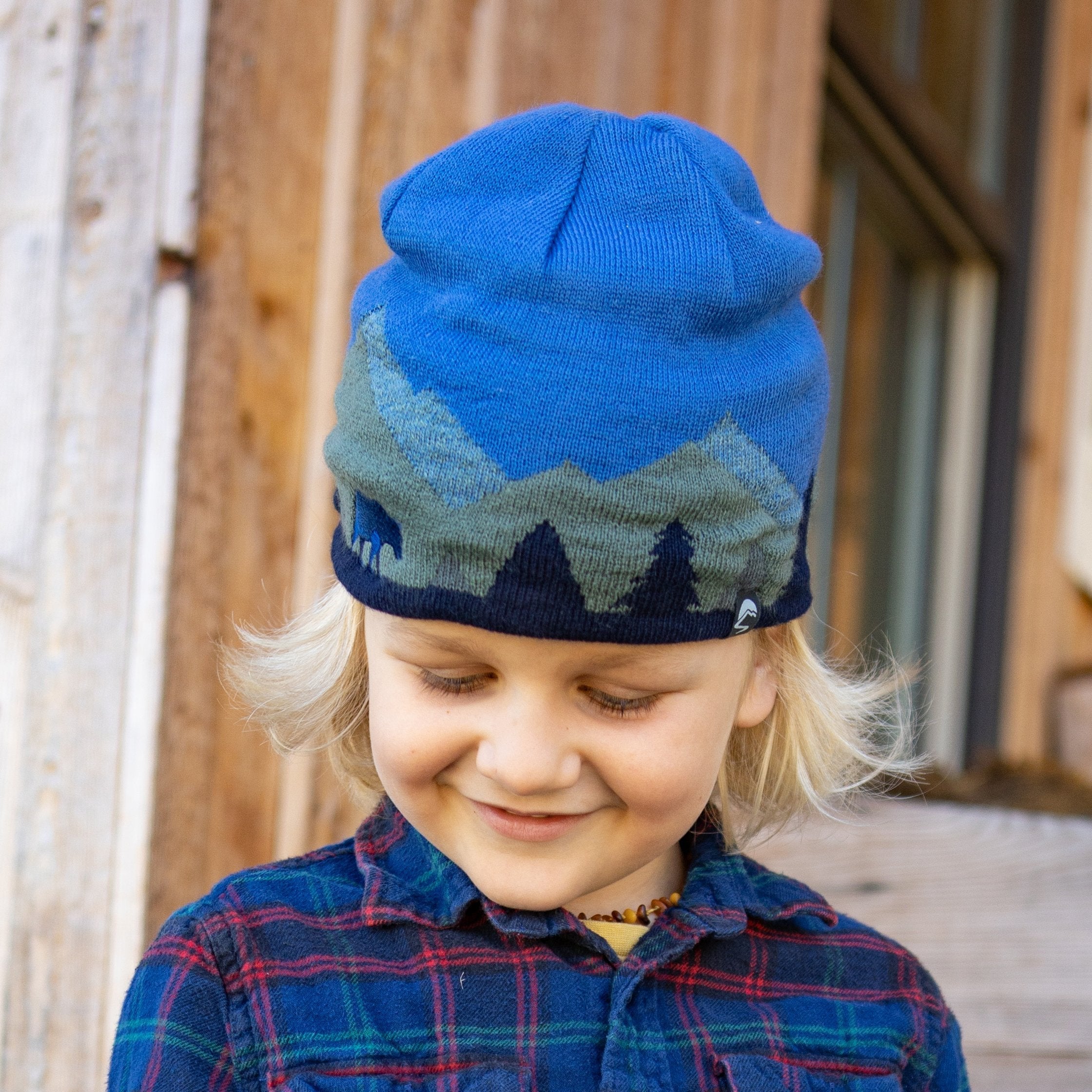 Kids' Forest Bear Beanie Y2