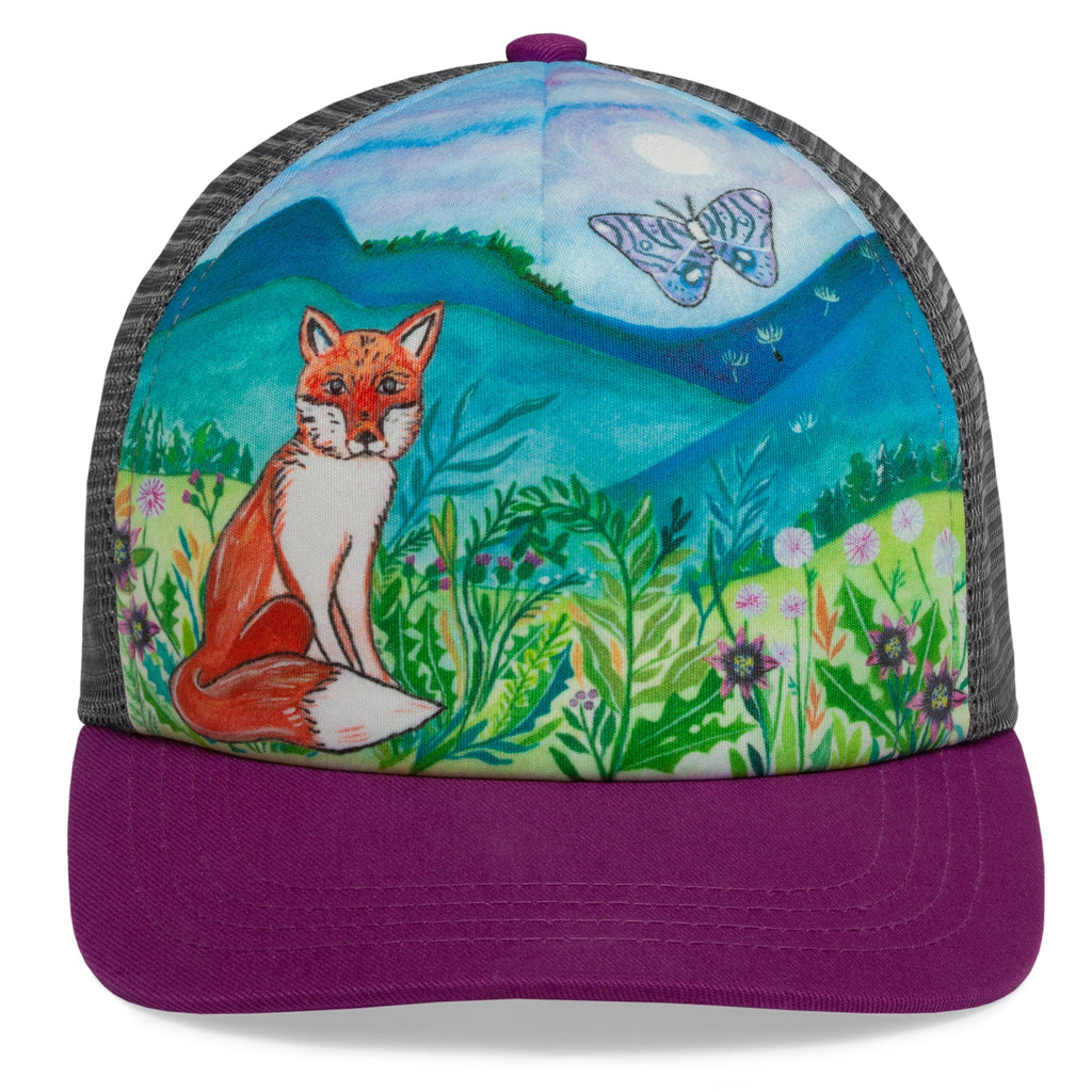 Kids' Moonflower Fox Trucker I5
