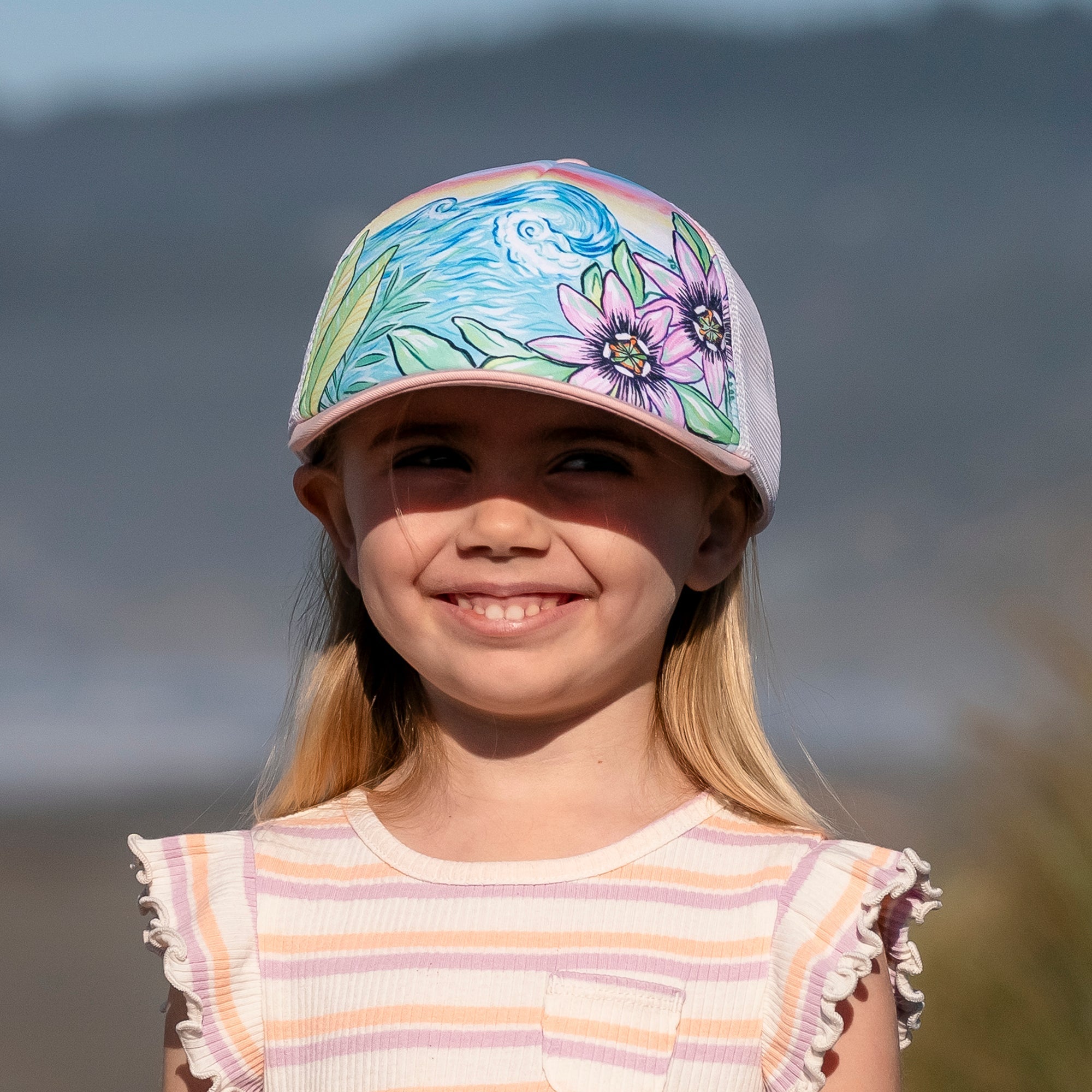 Kids' Passionflower Trucker I1